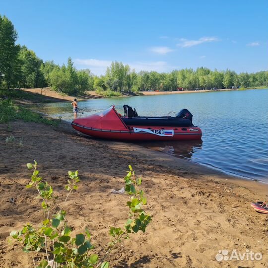 Моторная лодка фрегат fm 480 с двиг. 40 л.с. 4т