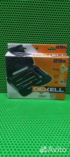 Набор головок Dexell 29 предметов