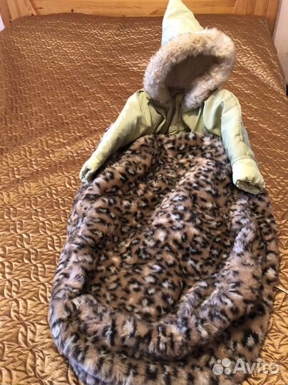 Зимний конверт для санок