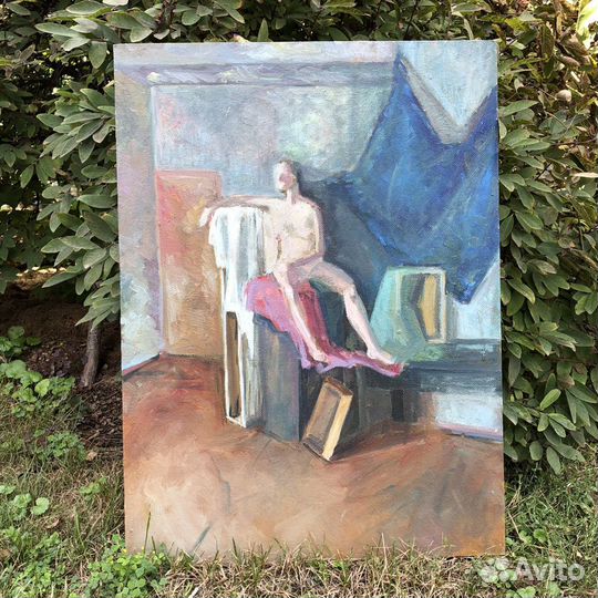 Живопись обнаженная женщина с натуры