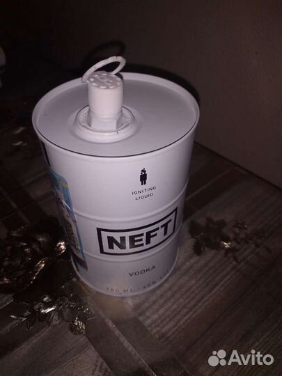 Пустая банка нефть 700 грамм