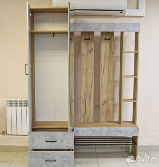 Прихожая домино и обувницы