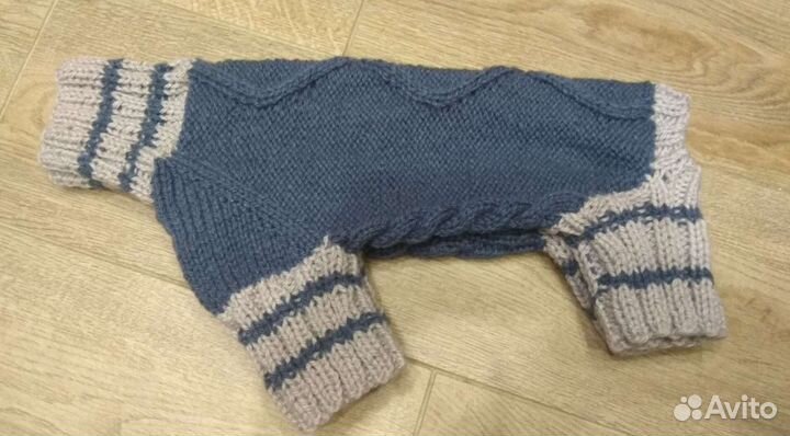 Вязаные комбинезоны для собак