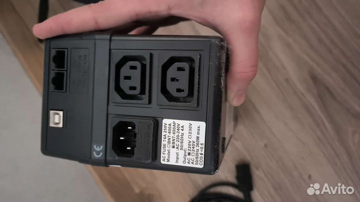 Ибп powercom BNT-600A