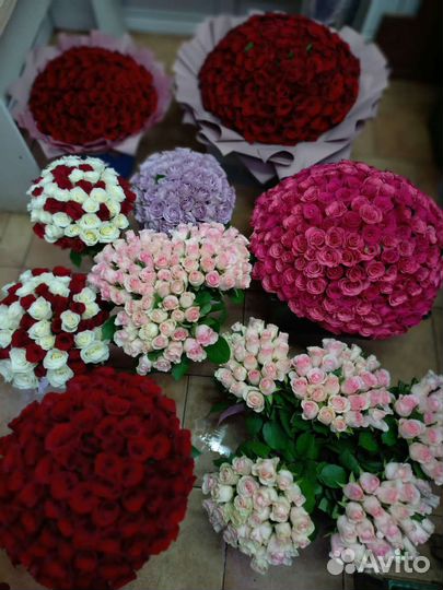 Цветы.Букеты.Розы 21/31/51/101 (круглосуточно)