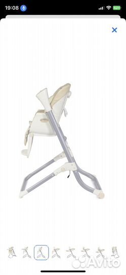 Стульчик для кормления Детские электронные качели