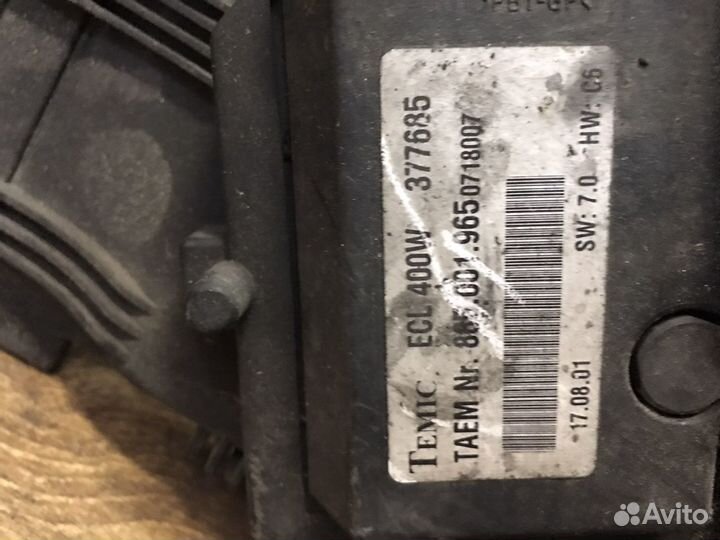 Вентилятор с диффузором Mercedes C 2001-2010