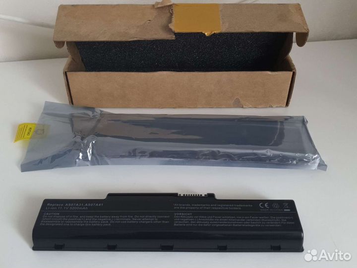 Новый аккумулятор для ноутбука acer