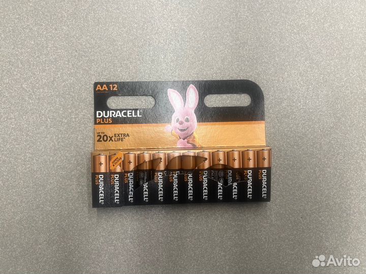 Батарейки duracell AA12