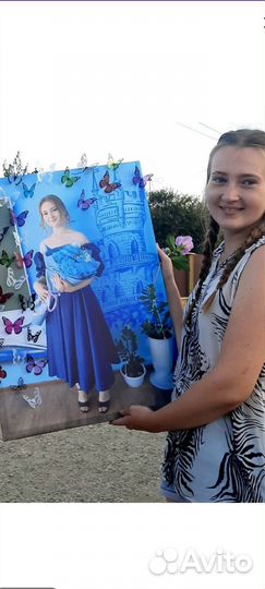 Печать фото на холсте