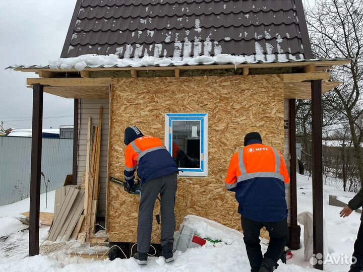 Обшивка домов сайдингом и панелями утепление