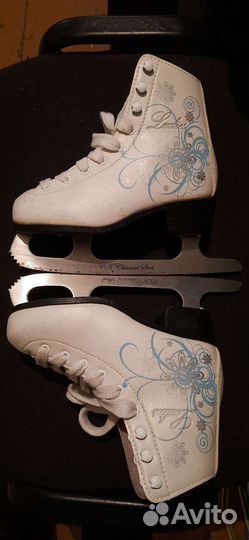 Коньки для девочки размер 31