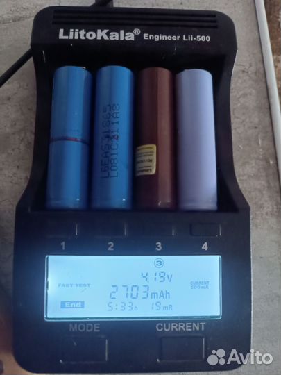 Аккумуляторы li ion 18650