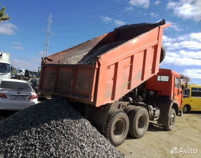 Щебень гранитный с доставкой