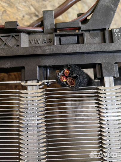 Ртс пассат б6 гольф радиатор отопителя 1K0963235F