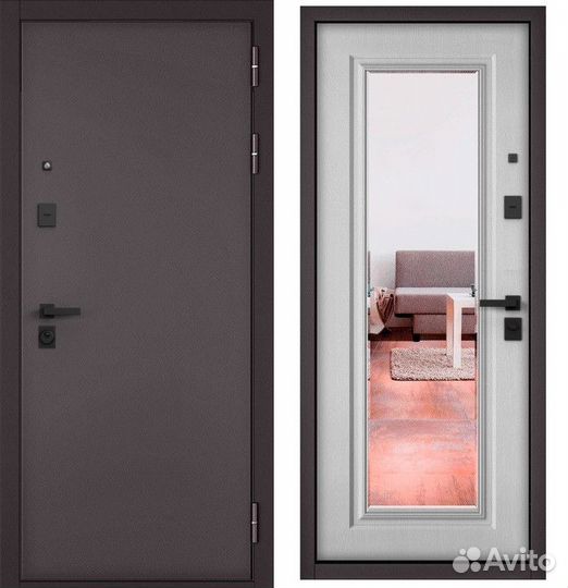 Входные металлические двери в квартиру