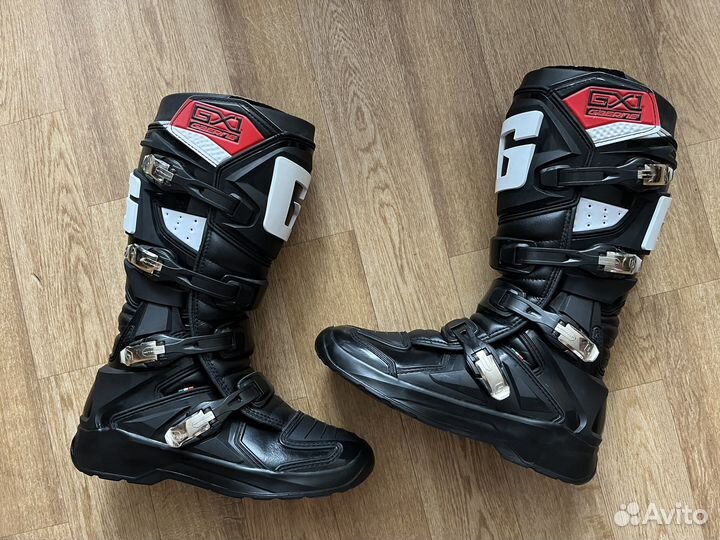 Gaerne GX1 EVO кроссовые мотоботы 44 42.5 Идеал