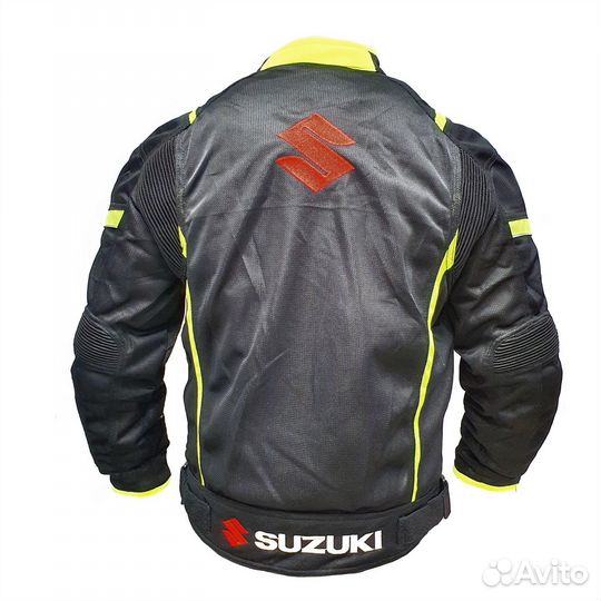 Куртка Suzuki (черная большой логотип)