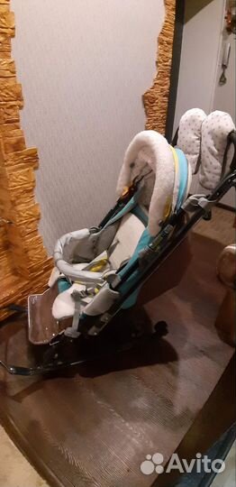 Санки-коляска Ника детям