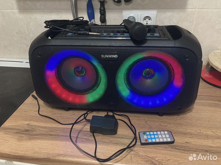 Колонка sunwind bluetooth