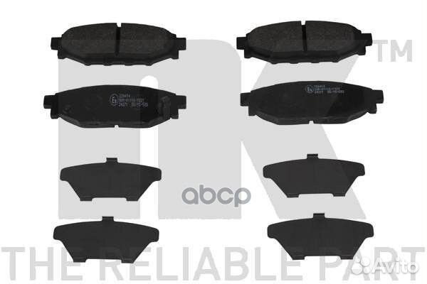 Колодки тормозные 224414 Nk