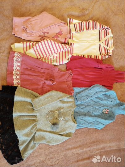 Пакет вещей для девочки 104 110
