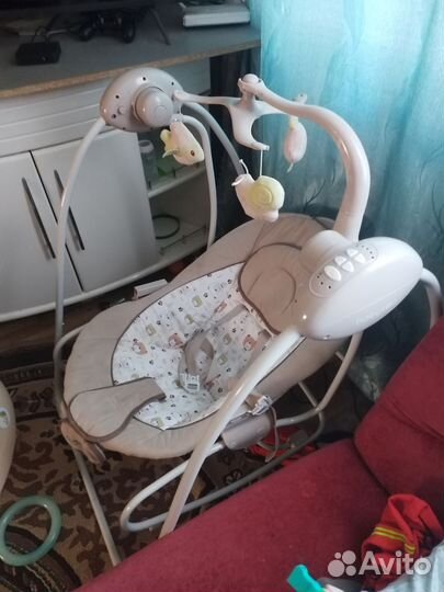 Детские электронные качели