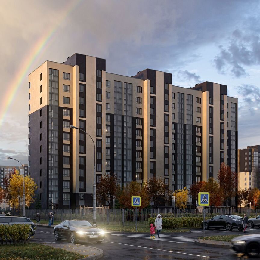 1-к. квартира, 35,5 м², 5/12 эт.