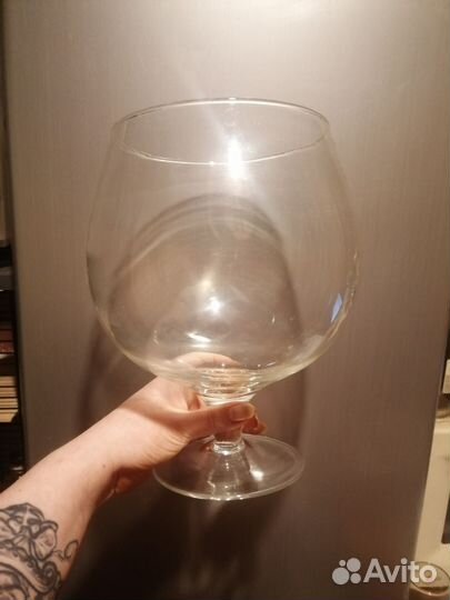 Клетка, аквариум-бокал