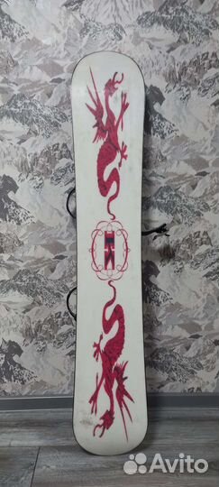 Сноуборд Kemper 140cm+крепления F2