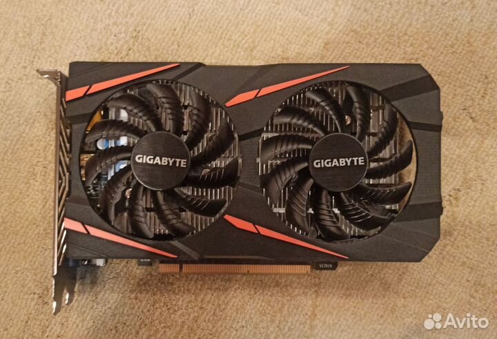 Видеокарта Gigabyte radeon rx 550 2gb
