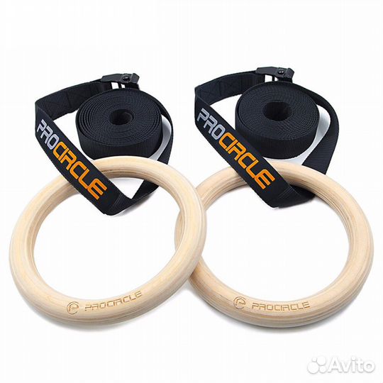 Гимнастические кольца Procircle, деревянные