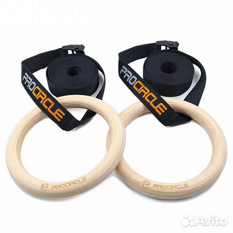 Гимнастические кольца Procircle, деревянные