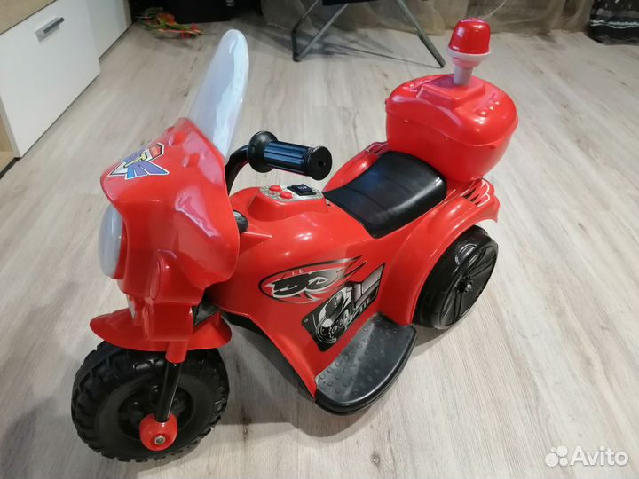 Детский мотоцикл на аккумуляторе бу