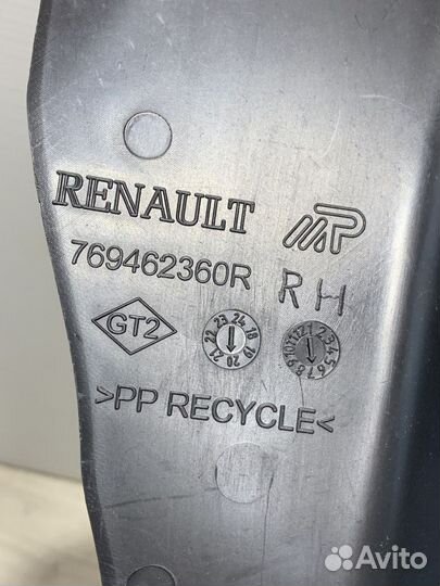 Обшивка багажника Renault sandero 2 Прав