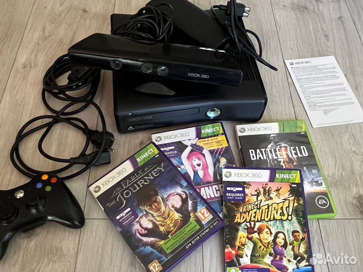Xbox 360 s с kinect
