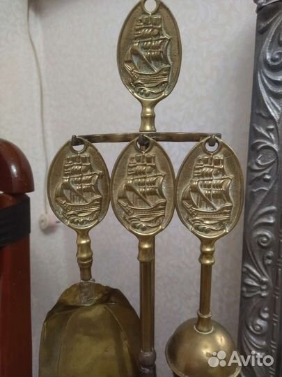 Набор каминный антиквариат