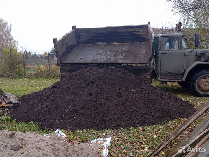 Перегной. Конский навоз