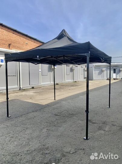 Шатер беседка усиленный с нанесением логотипа