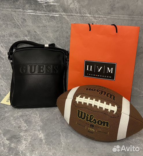 Мужская сумка через плечо guess