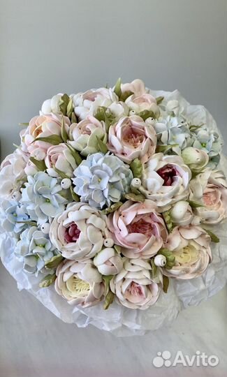 Букет из зефира