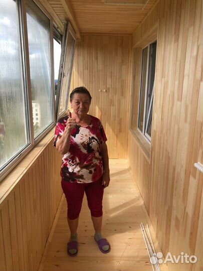 Обшивка балкона