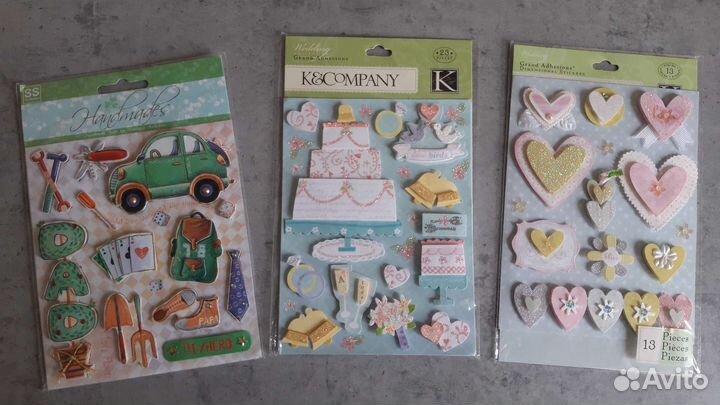 Объемные наклейки