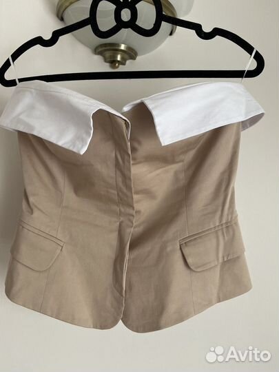 Корсетный топ Zara