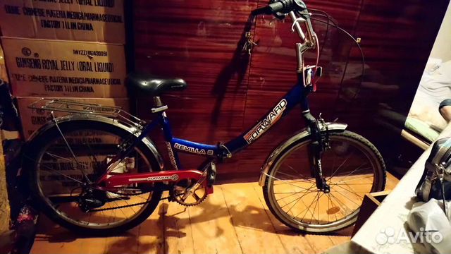 Велосипед складной взрослый городской