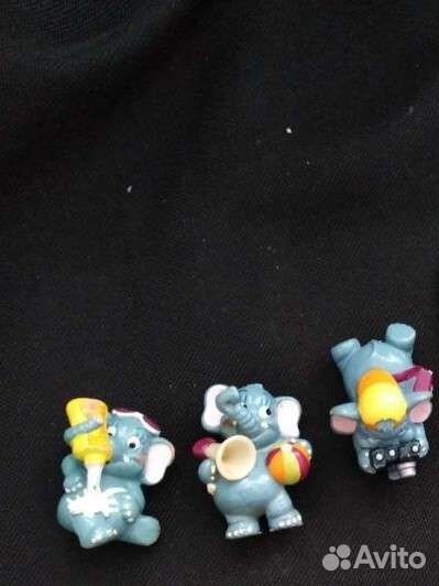 Слоники из киндер сюрприза 90х годов и другие