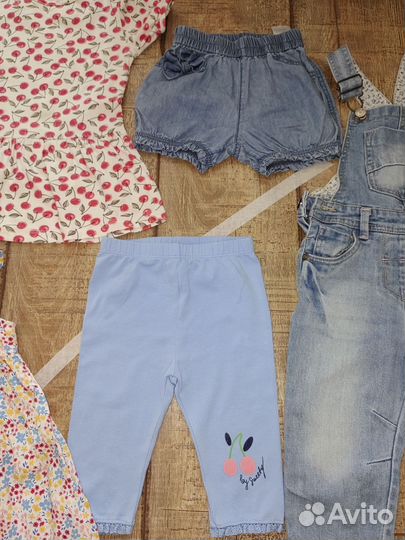 Пакет вещей на девочку 86 размер