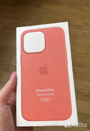 Чехол Apple для iPhone 13 Pro розовый помело