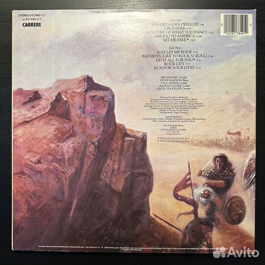 Saxon – Crusader (Германия 1984г.)