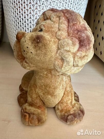 Редкая игрушка СССР поролон, флок